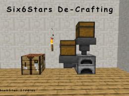 Uncraft most vanilla items using the regular furnace and crafting table.